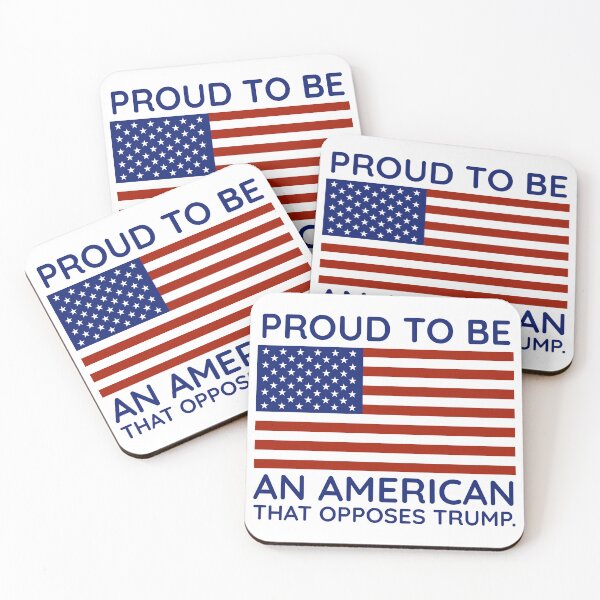 Item preview, Proud to be an American that opposes Trump  designed and sold by Rachel the Artist .