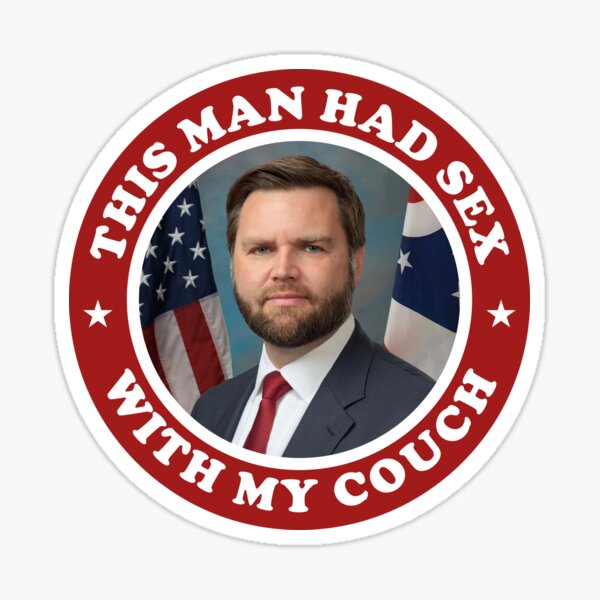 Artikel-Vorschau von JD Vance Dieser Mann hatte Sex mit meiner Couch Button, designt und verkauft von awesomexblood.