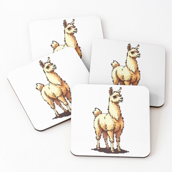 Item preview, Pixel Llama Charm designed and sold by NaturePixel.