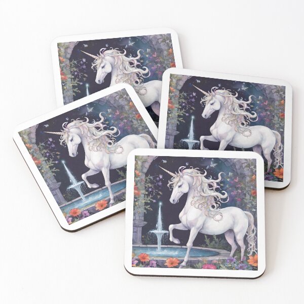 Item preview, The Gothic Garden “Unicorn XV” designed and sold by UnicornAndRaven .