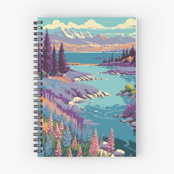 Item preview, Pixel Lake Tekapo designed and sold by NaturePixel.