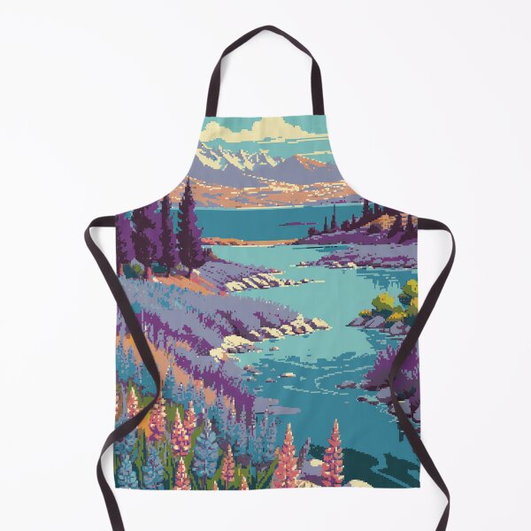 Item preview, Pixel Lake Tekapo designed and sold by NaturePixel.