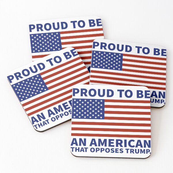 Item preview, Proud to be an American that opposes Trump  designed and sold by Rachel the Artist .
