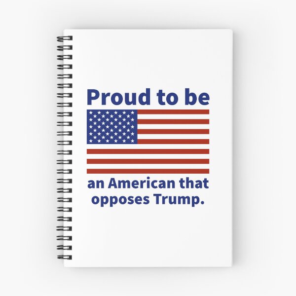 Item preview, Proud to be an American that opposes Trump  designed and sold by Rachel the Artist .