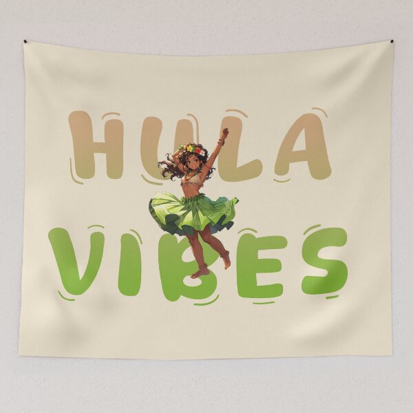Item preview, Hula vibes dancer gif designed and sold by La Loca.
