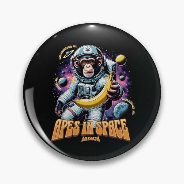 Item preview, Apes in space designed and sold by DenofLore.