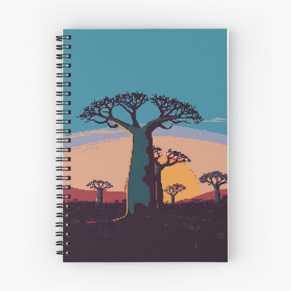 Item preview, Pixel Baobab Trees designed and sold by NaturePixel.