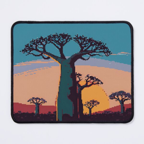 Item preview, Pixel Baobab Trees designed and sold by NaturePixel.