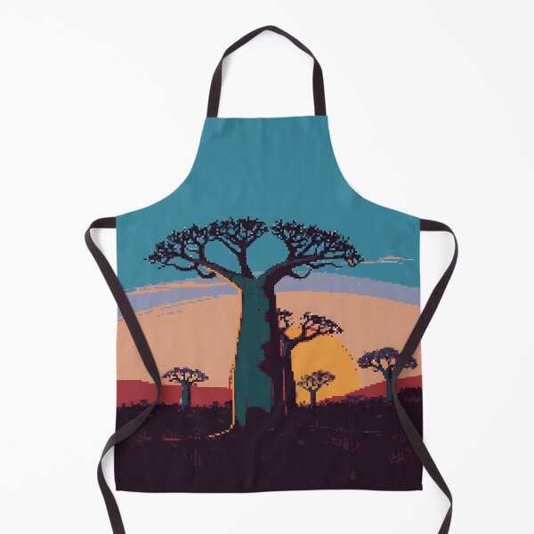 Item preview, Pixel Baobab Trees designed and sold by NaturePixel.
