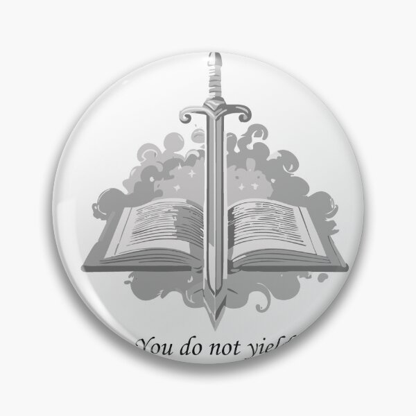 Item preview, You Do Not Yield Throne Of Glass Sticker Aelin  designed and sold by pinespice.