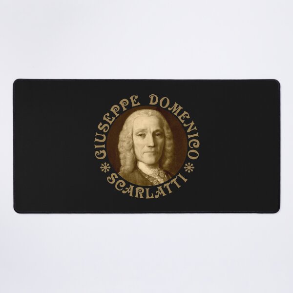 Item preview, Giuseppe Domenico Scarlatti - Vintage Design - Old Gold - RB designed and sold by GrandArtists.