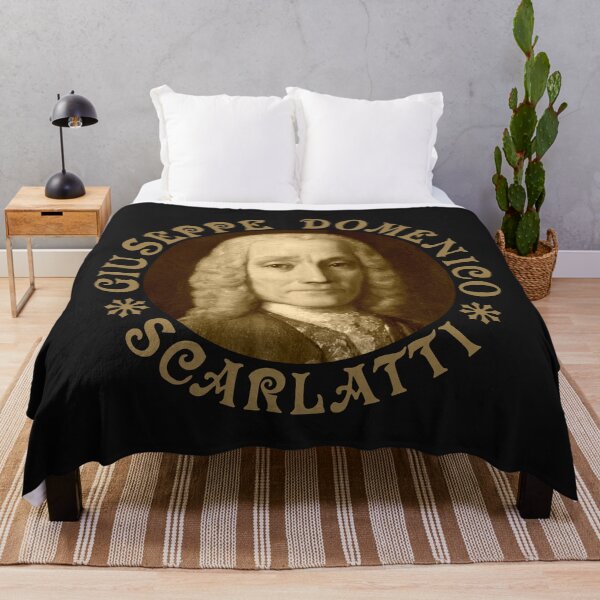 Item preview, Giuseppe Domenico Scarlatti - Vintage Design - Old Gold - RB designed and sold by GrandArtists.