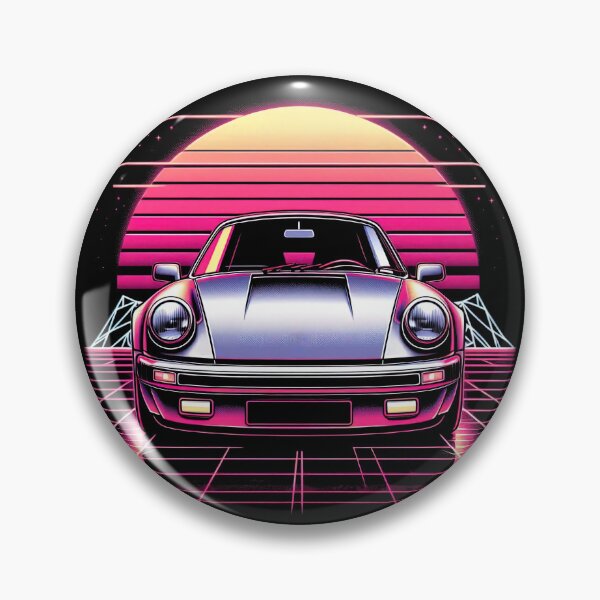 Item preview, Synthwave Supercar Retrowave 80's Sports Car Graphic designed and sold by SpookshowDesign.