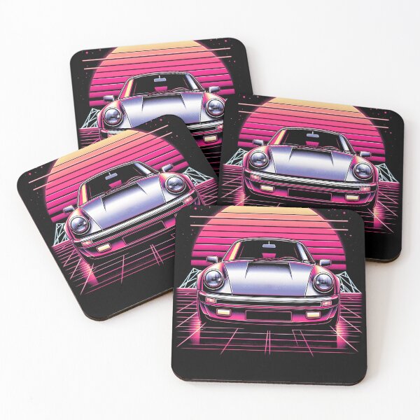 Item preview, Synthwave Supercar Retrowave 80's Sports Car Graphic designed and sold by SpookshowDesign.