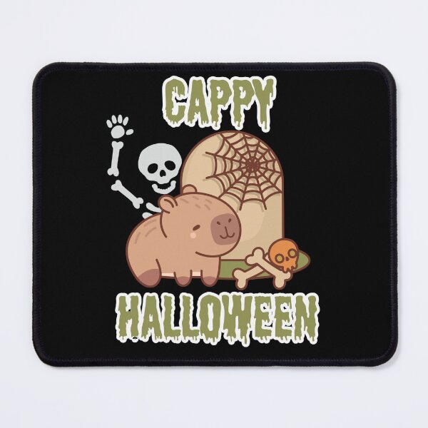 Item preview, Cute Cappy Halloween capybara graphics designed and sold by PerkyParakeet.