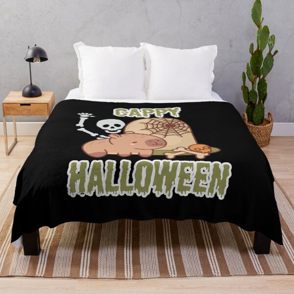 Item preview, Cute Cappy Halloween capybara graphics designed and sold by PerkyParakeet.