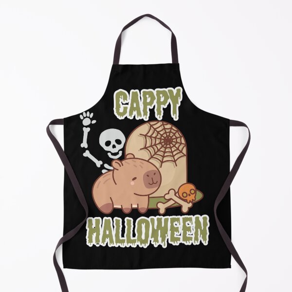 Item preview, Cute Cappy Halloween capybara graphics designed and sold by PerkyParakeet.