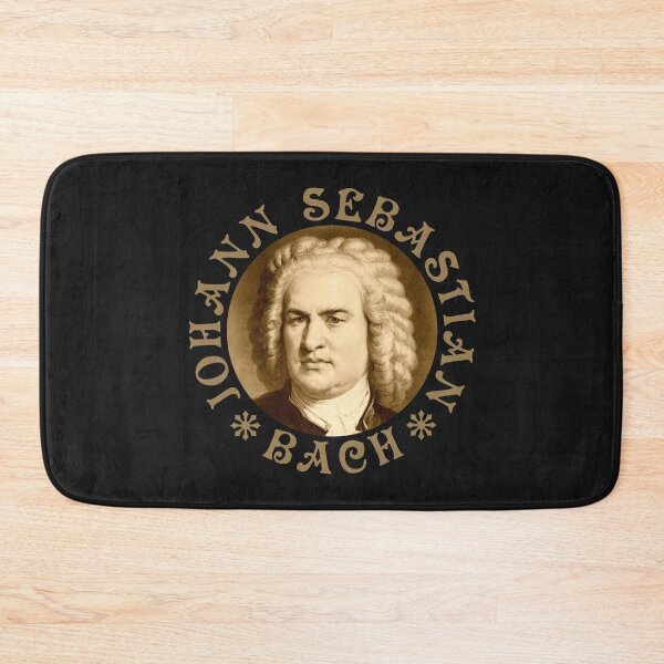 Item preview, Johann Sebastian Bach - 01 - Vintage Design - Old Gold - RB designed and sold by GrandArtists.