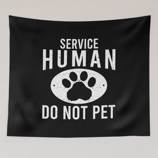 Item preview, Service Human - Do Not Pet designed and sold by zhilwahesani.