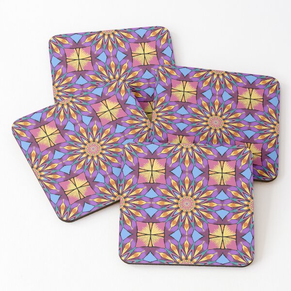 Item preview, Candy Blossom- Grape Cocktail- Colorful, Bright, Purple, Psychedelic designed and sold by Janna Perry Designs.