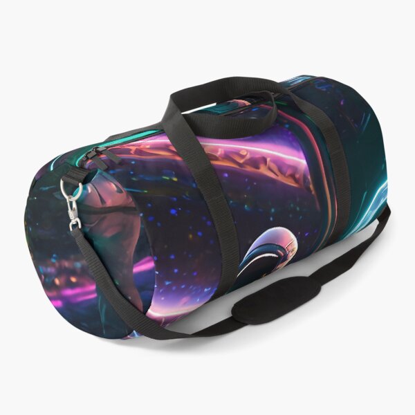 Item preview, Neon Astronaut in Futuristic Garden designed and sold by Ahlaena.