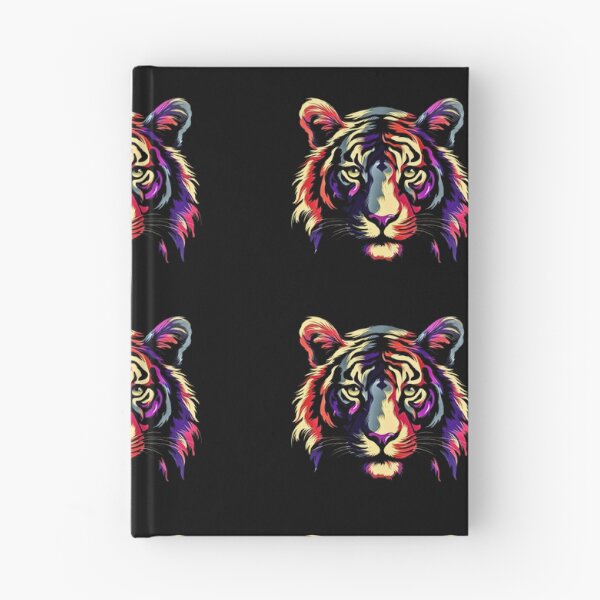 Item preview, Colourful Dynamic Tiger design designed and sold by Amos-artdesigns.