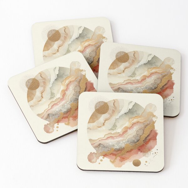 Item preview, Geode Elegance: Earthy Tones Abstract designed and sold by Vivien la Muse.