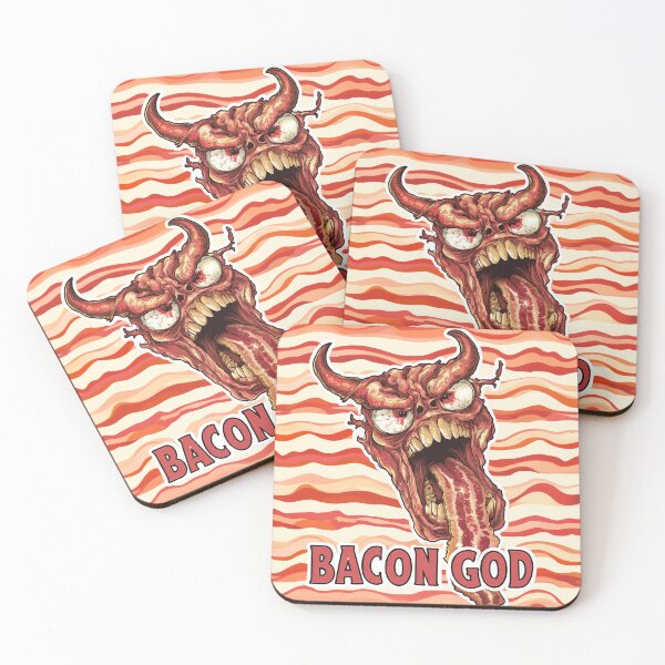 Artikelvorschau, BACON GOD: FLEISCH-Kollektion Ungesalzen entworfen und verkauft von Zen Candy 3000 Travis Nicholas Zariwny.