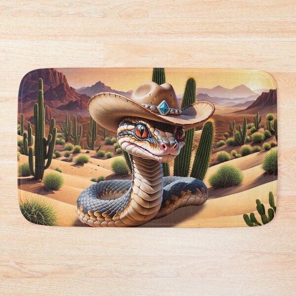 Item preview, Cute snake with cowboy  designed and sold by nicky2342.