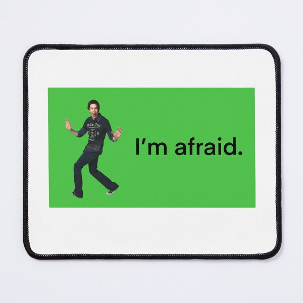 Item preview, Im afraid. Bumper sticker  designed and sold by Em Creations.