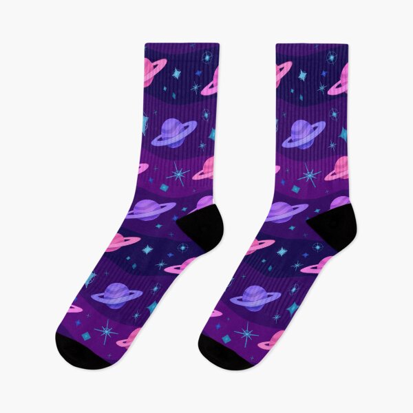 Item preview, Purple Saturn Pattern designed and sold by Brittany Penn.