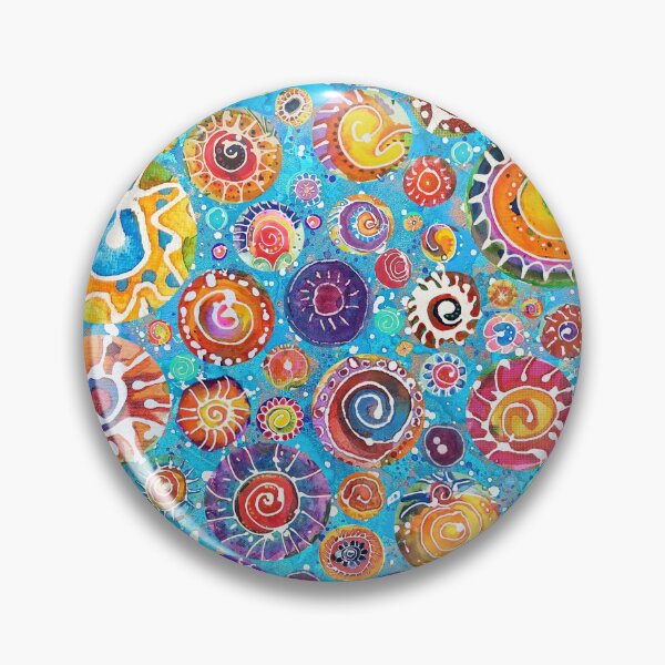 Item preview, Circles on Blue designed and sold by Raichbhe.