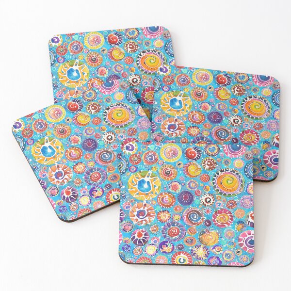 Item preview, Circles on Blue designed and sold by Raichbhe.
