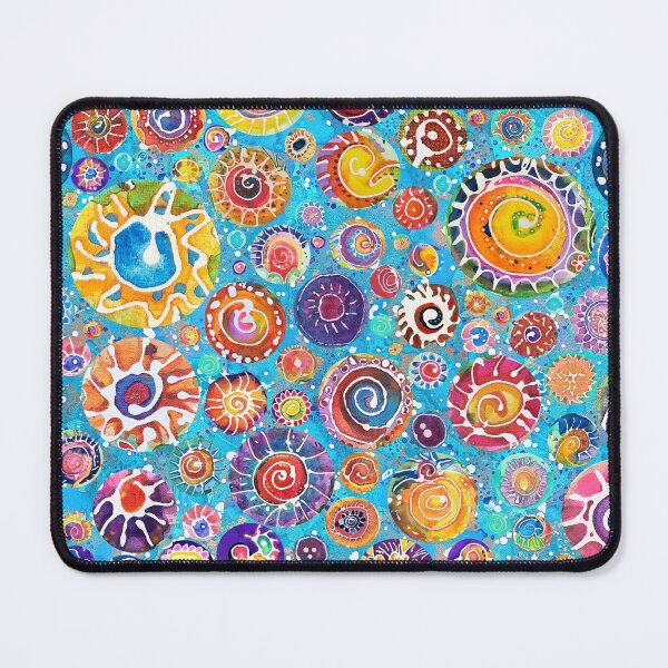 Item preview, Circles on Blue designed and sold by Raichbhe.