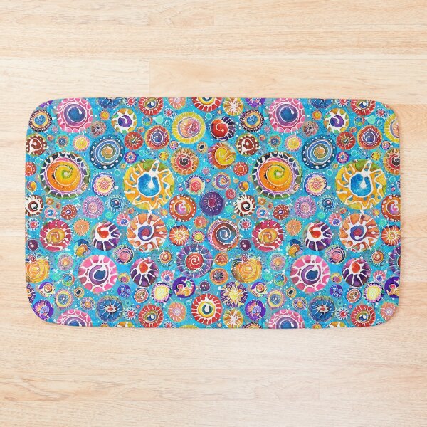 Item preview, Circles on Blue designed and sold by Raichbhe.