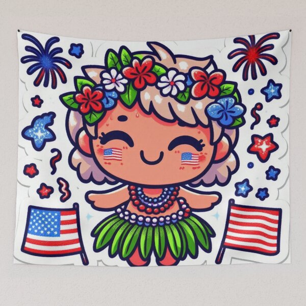 Item preview, Enchanting Hula Kids - Election Mode - 072 designed and sold by sagaofsilence.