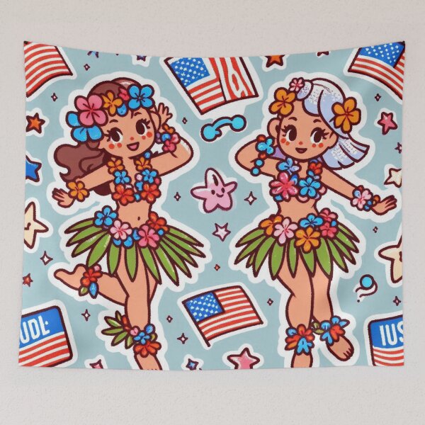 Item preview, Enchanting Hula Kids - Election Mode - 073 designed and sold by sagaofsilence.