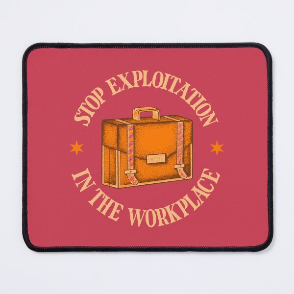 Item preview, Stop Exploitation In The Workplace - Work Traditional American Flash designed and sold by Picket Club.