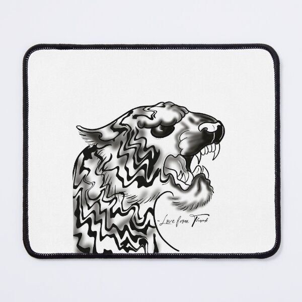 Item preview, trippy tiger designed and sold by LovefromThandi.