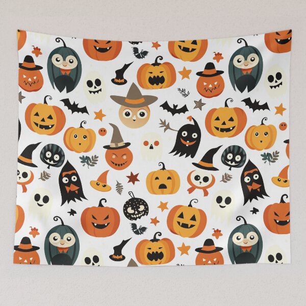 Item preview, Spooky Smiles: Pumpkin Party designed and sold by Susacha.