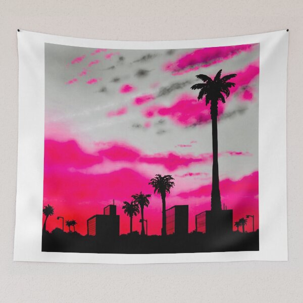 Item preview, Pink Palms Sunset designed and sold by lawrencehyde.