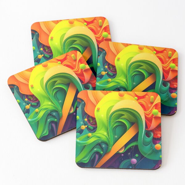 Item preview, Green Abstract Art Design designed and sold by papi1998.