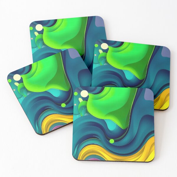 Item preview, Green Abstract Art Design designed and sold by papi1998.