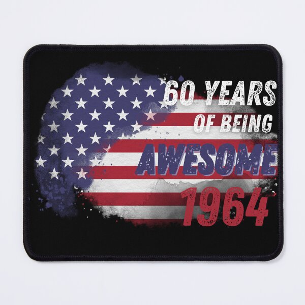 Item preview, 60th Birthday Vintage 1964 Old American Flag designed and sold by KRTstudio.