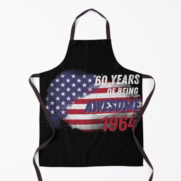 Item preview, 60th Birthday Vintage 1964 Old American Flag designed and sold by KRTstudio.
