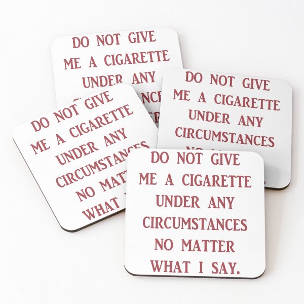 Item preview, DO NOT GIVE ME A CIGARETTE. COLOR DESIGN designed and sold by Rejiboustarts.