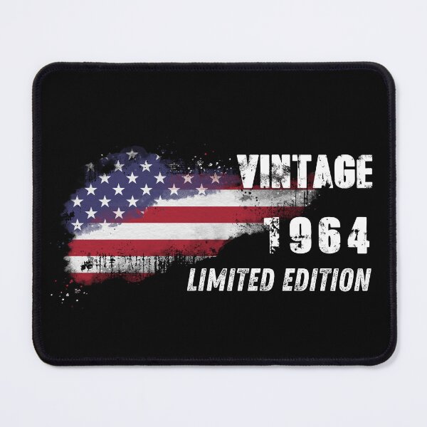 Item preview, 60th Birthday Vintage 1964 Old American Flag designed and sold by KRTstudio.