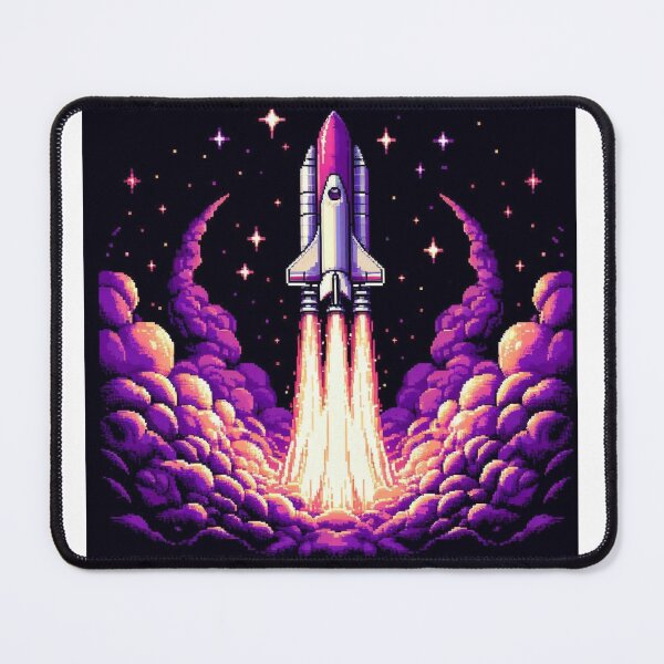Item preview, Retro Rocket flying to the unknown designed and sold by TwoThirteen.