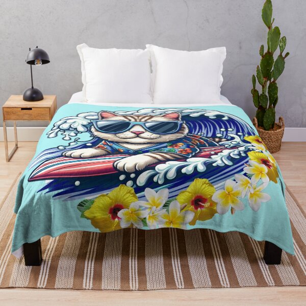 Item preview, COOL CAT, CUTE SURFING KITTY KAT designed and sold by Barbara Jean Photo Art And Design.