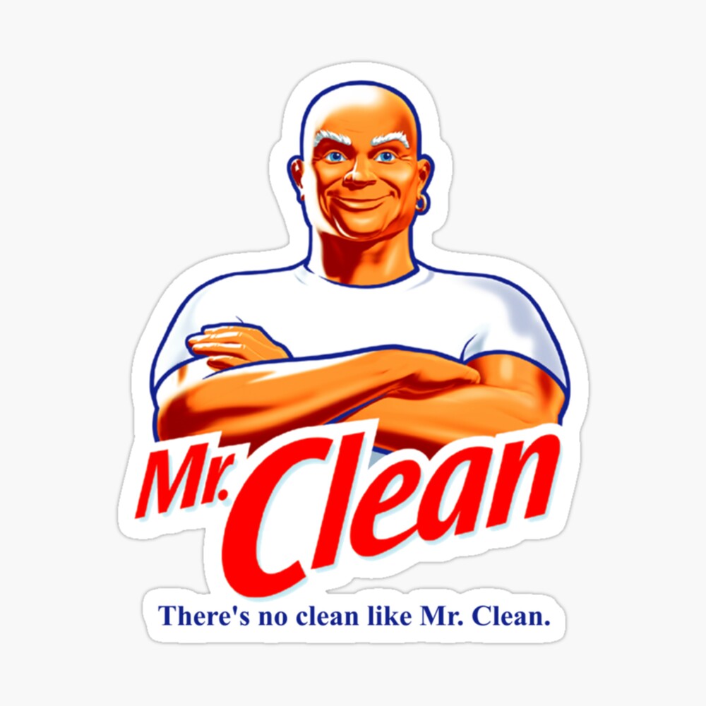  There'S No Clean Like Mr. Clean Canvas Print